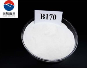 Esferas de polimento cerâmico para jato de areia B170, 0,045 – 0,090 mm, para tratamento de superfícies metálicas.