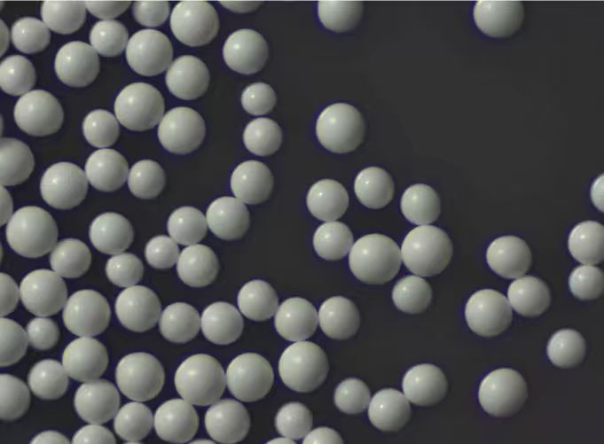 Esferas de jateamento de silicato de zircónio Esferas de jateamento de silicato de zircónio